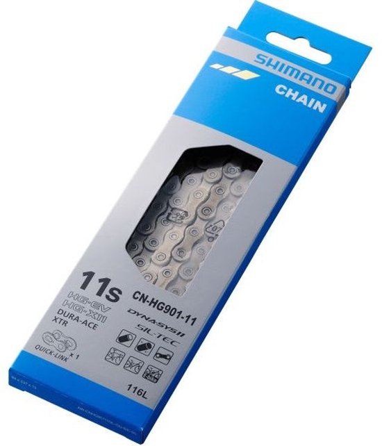 Shimano Ketting Hg-901 Dura-ace/xtr 11s 116 Schakels Quick Link van Shimano — afbeelding 4