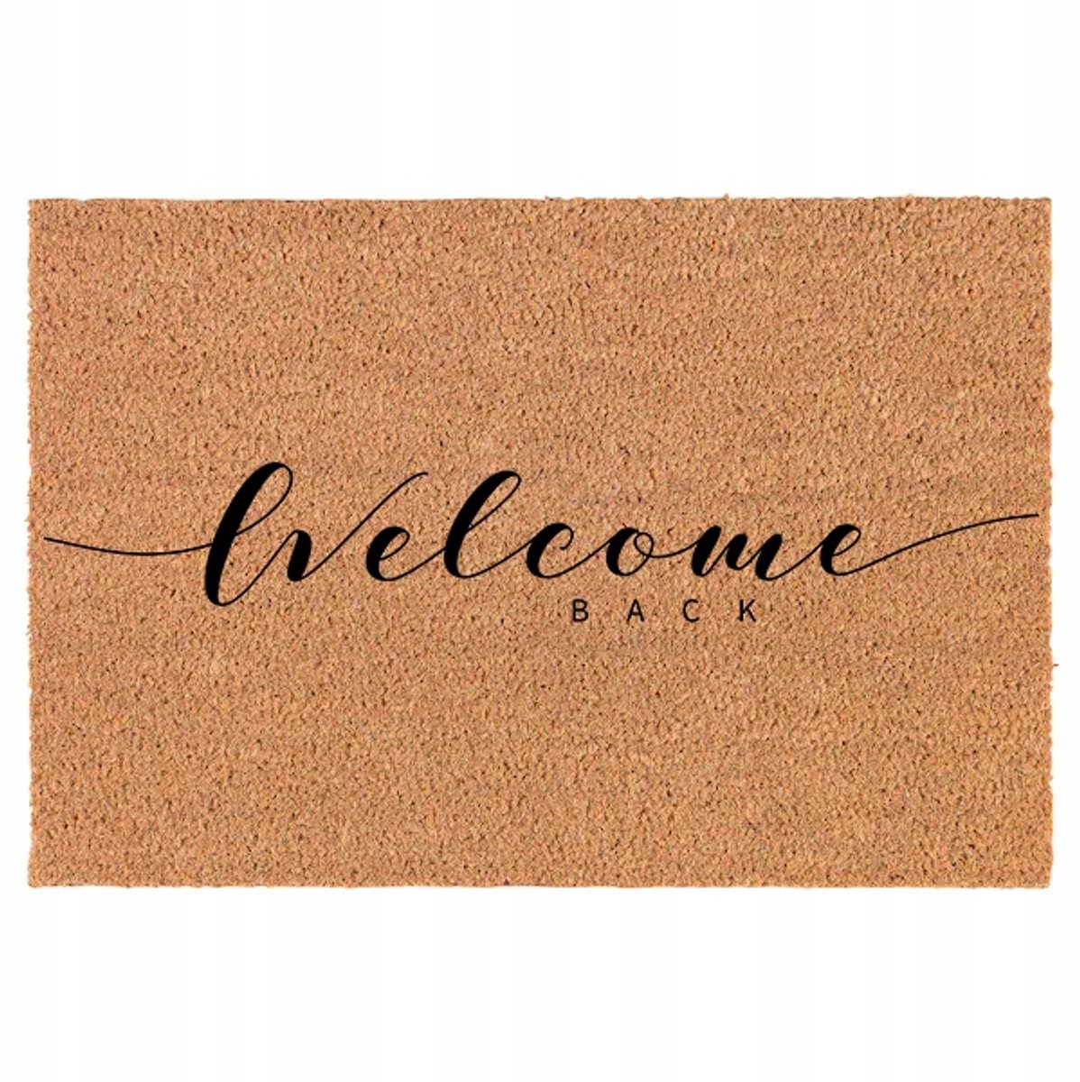 Kokosmat Deurmat met Leuk Patroon 40x60 cm - Duurzaam & Decoratief