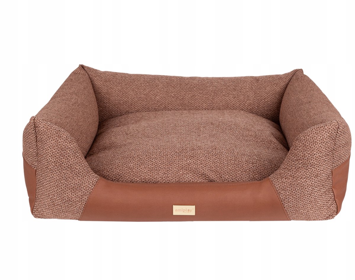 Amiplay Milano Sofa L Hondenmand - Koperkleurig, Waterafstotend