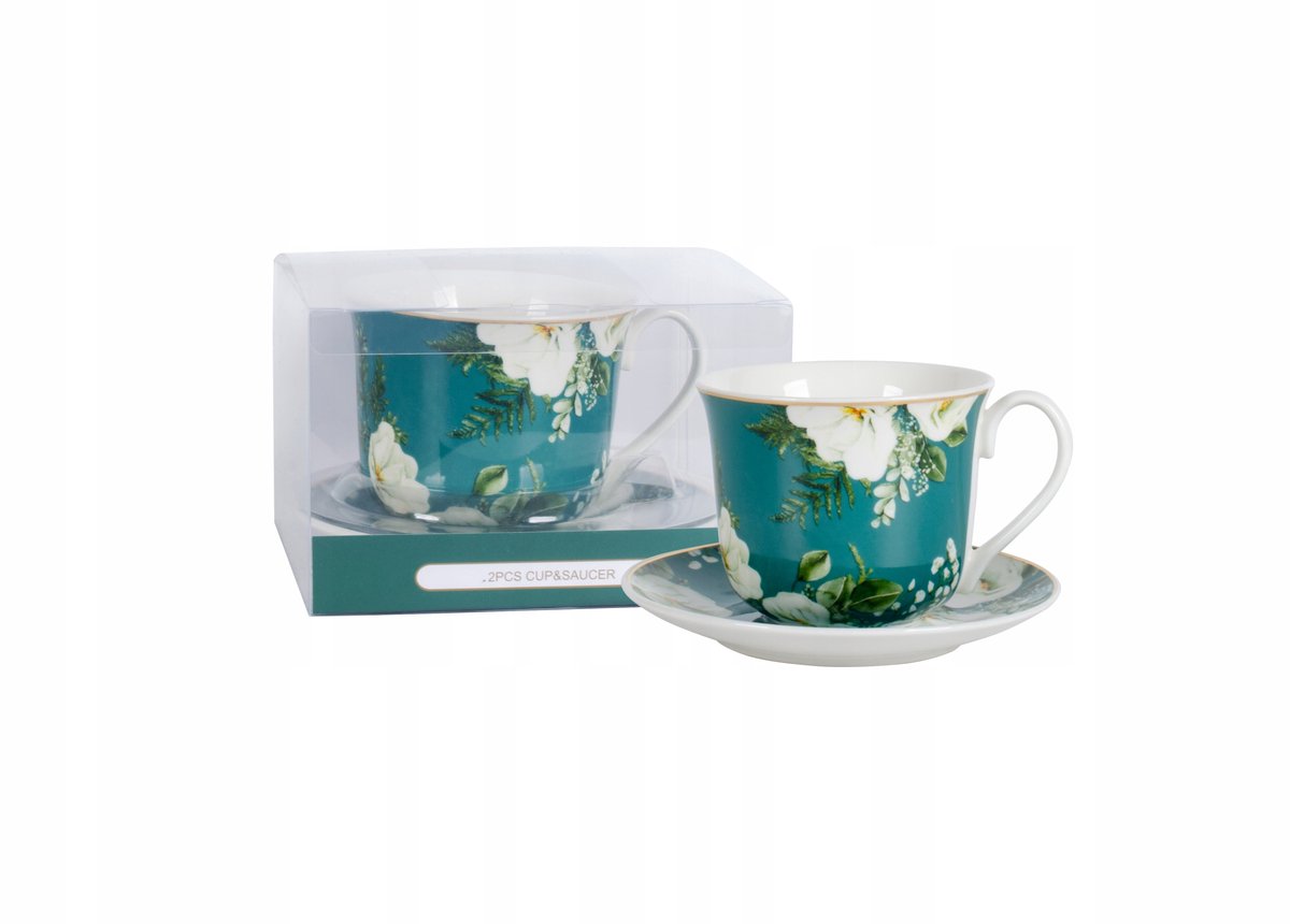 Livello Jumbo Porseleinen Kop & Schotel 400ml - Bloemendesign