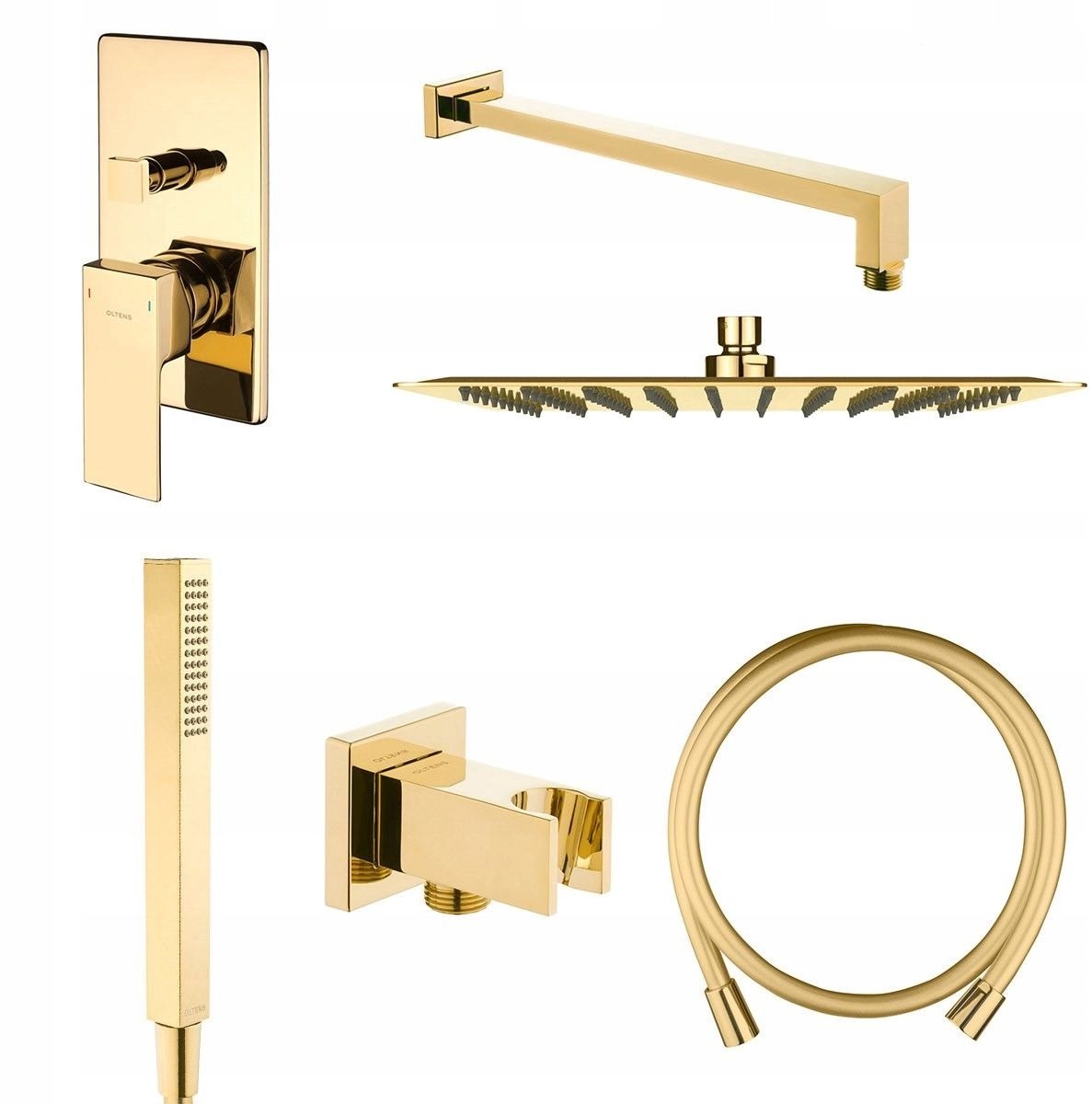 Oltens Gota Doucheset - Inbouw, Goud Glans