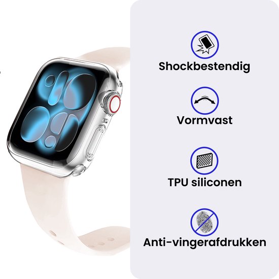 Schokbestendig, vormvast, TPU siliconen, anti-vingerafdrukken.