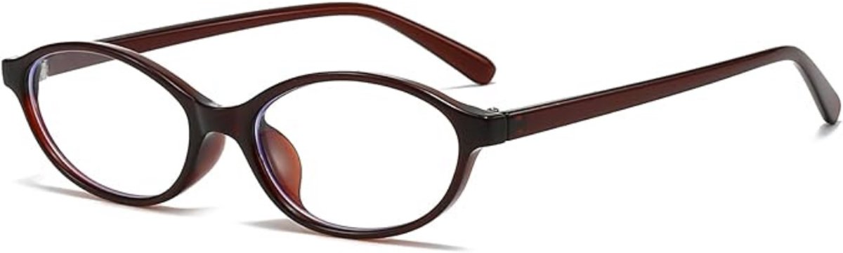 DailySupplies® Blauw Licht Bril Zonder Sterkte - Blue Light Glasses - Computerbril - Donkerbruin