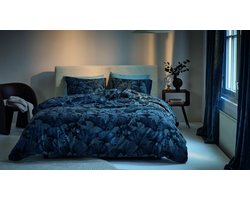 Beddinghouse Presca dekbedovertrek - Eenpersoons - 140 x 200/220 cm - Blauw