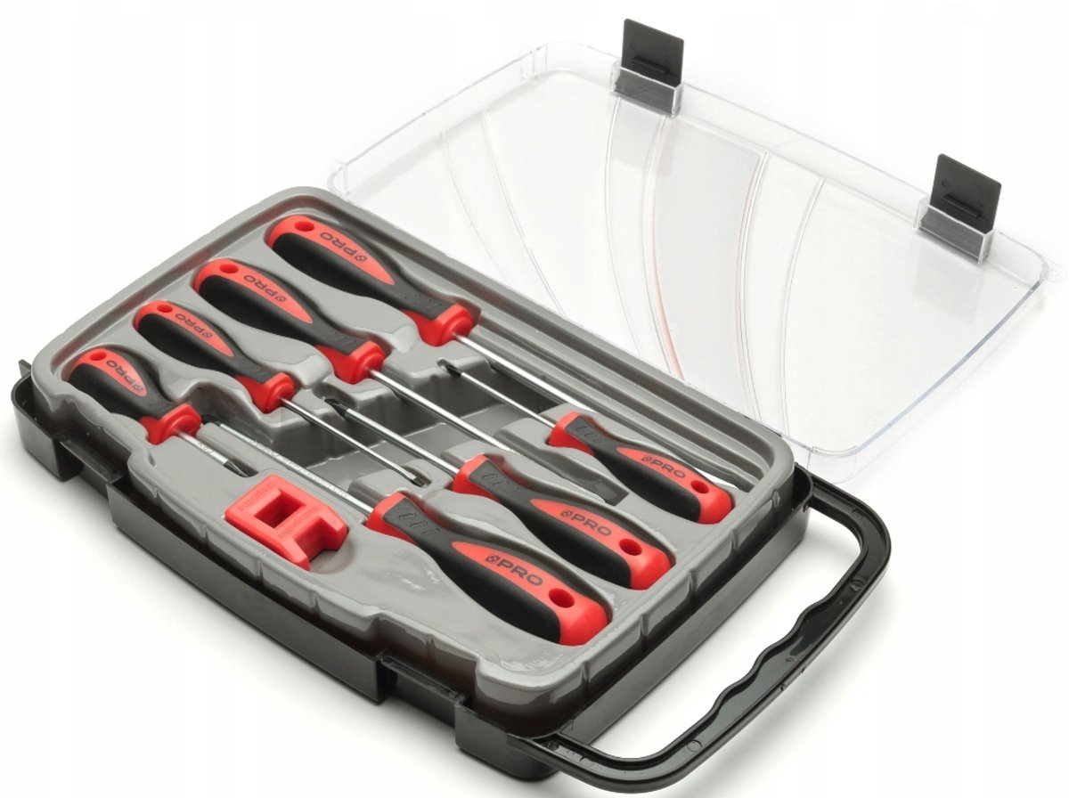 8-delige Mechanische Schroevendraaierset PRO Fachmayer WWZ-01-8S