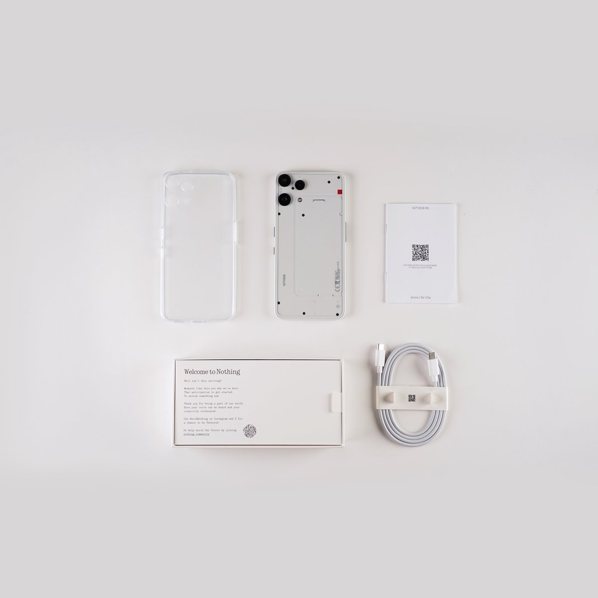 Nothing Phone (3a) Lite - 8GB/128GB - Wit – foto 7