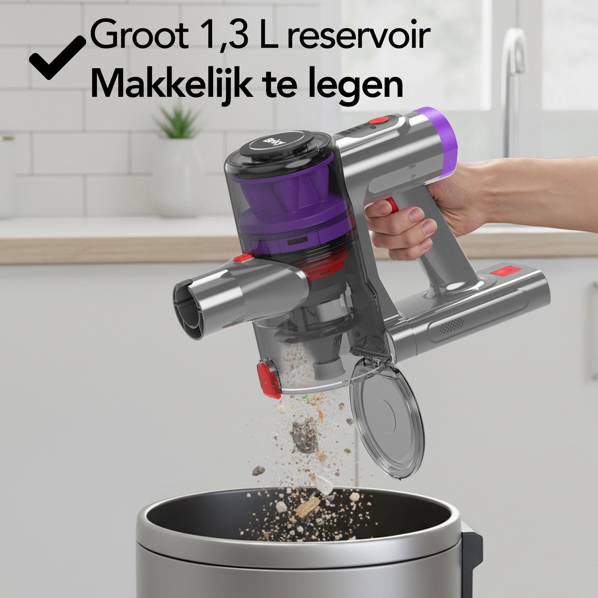 Brixy Brixy Steelstofzuiger Draadloos - afbeelding 4
