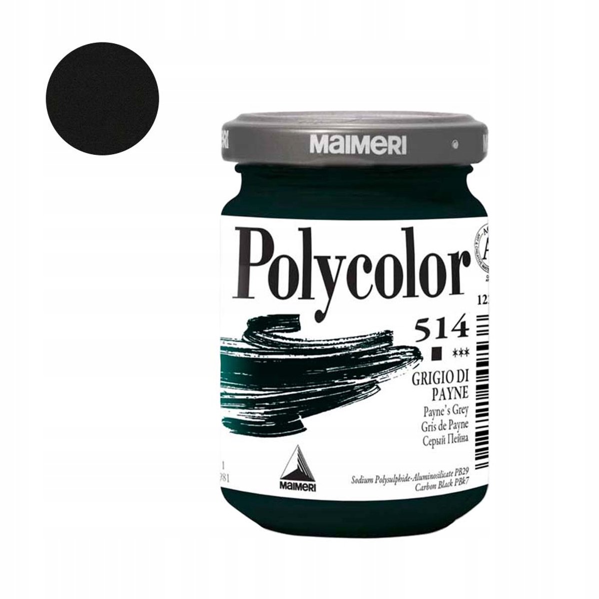 Polycolor Acrylverf 140ml - Payne's Grey 514