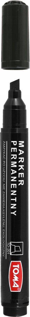 Toma TO-201 Permanente Marker Zwart