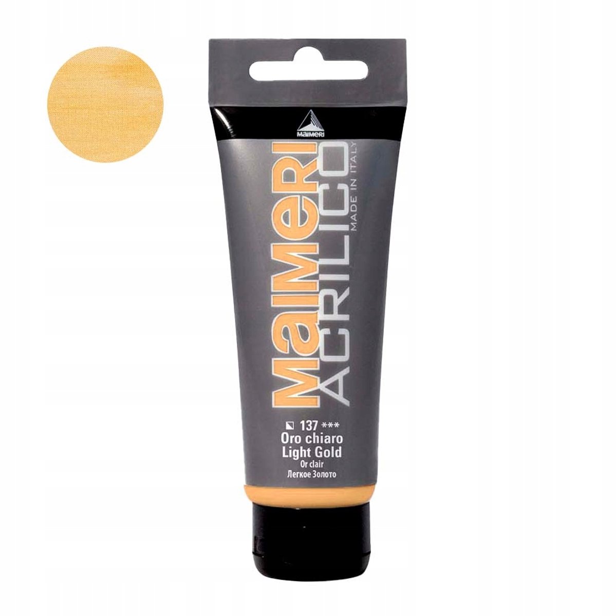 Maimeri Acrilico Acrylverf 200ml - Licht Goud