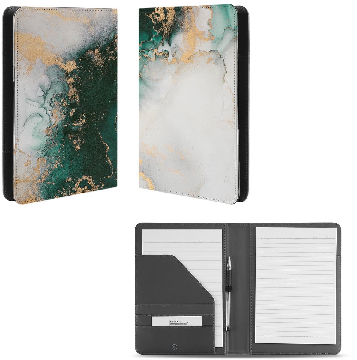 Unieke A5 Map | A5 Schrijfmap - B2C Telecom | Marble Green Design