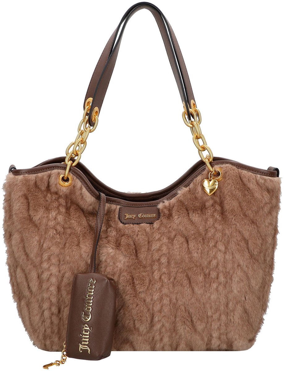 Juicy Couture Angel Fur Shopper Tas 42 cm - 14 L - aztec | bol