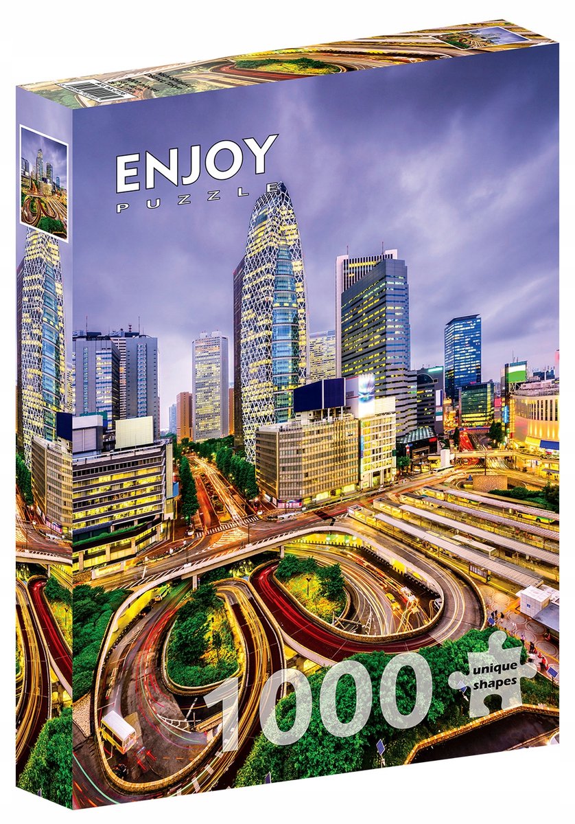 Puzzle 1000 elementowe Tokio, Japonia