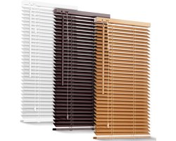 Sol Royal JH3 FSC® gecertificeerd houten jaloezie SolDecor rolgordijnen in eikenhout 60x130 cm - Milieuvriendelijk geproduceerd