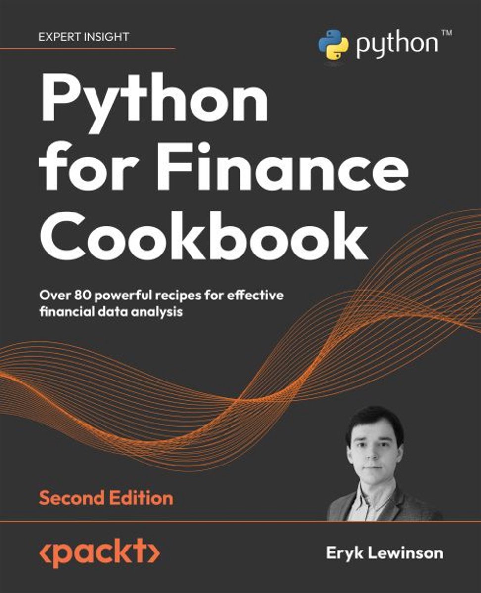 Omslag van Python for Finance Cookbook