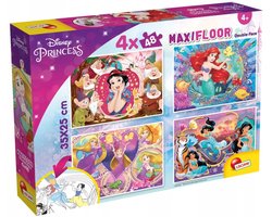 Lisciani - Puzzel - Disney Princess - Maxi vloerpuzzel 4x48 stuks