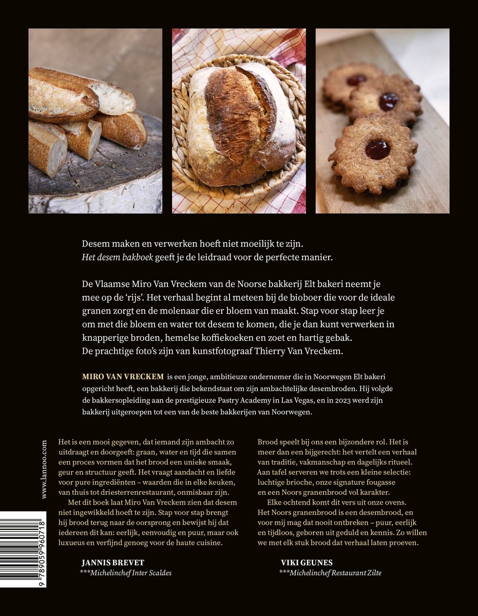 Het desem bakboek - back cover