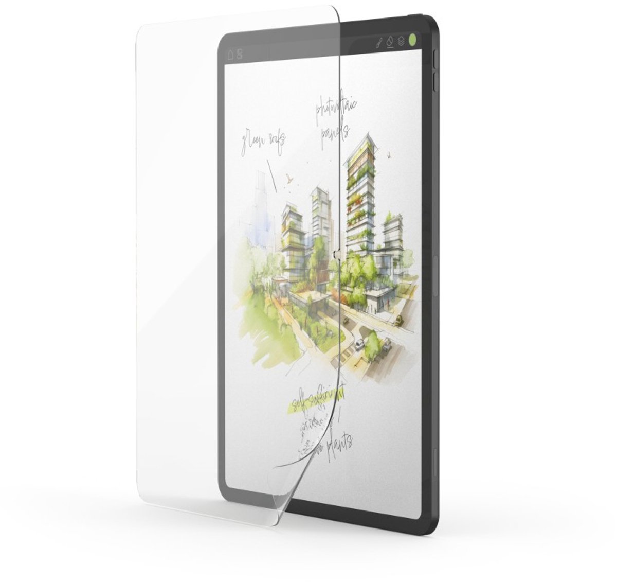 Hama Displaybescherming "Feels Like Paper" voor Apple iPad Pro 13" (2025/2024)