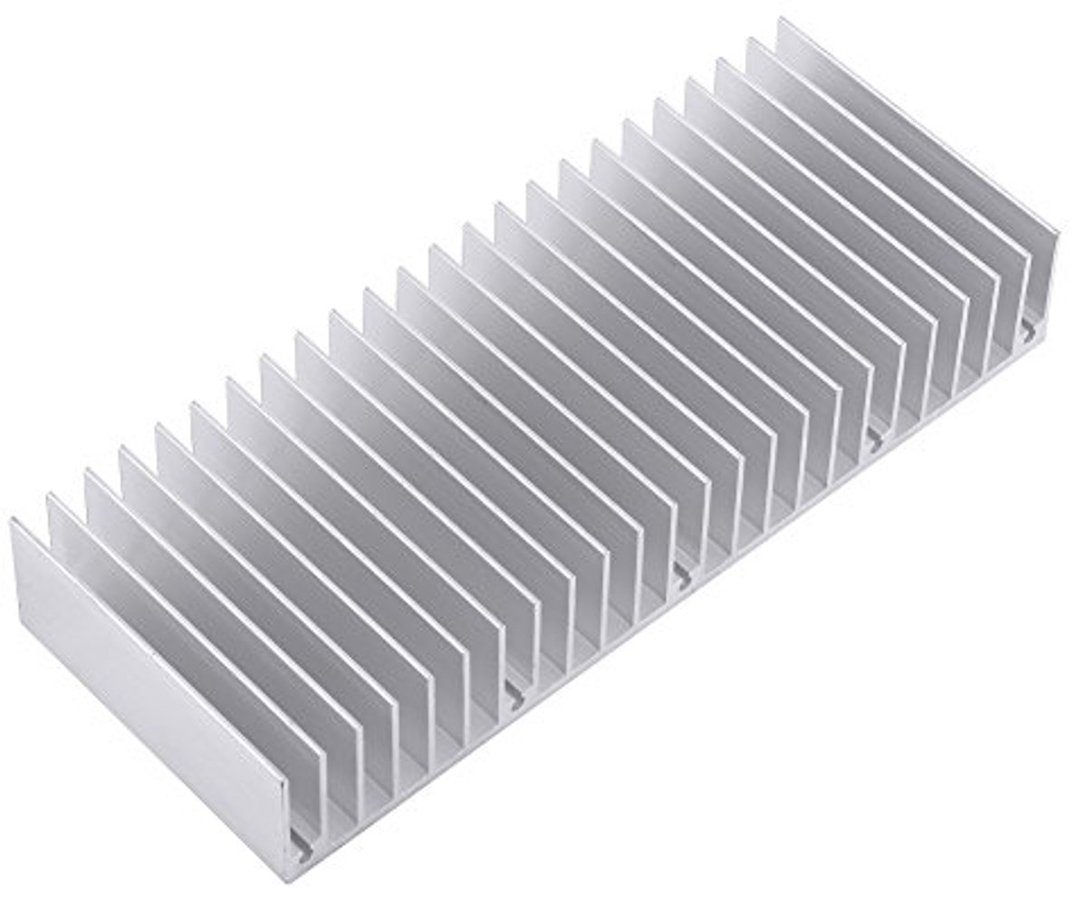 Aluminium Koellichaam - 150 x 59 x 25 mm - Verbeterde Warmteafvoer voor Elektronische Apparaten