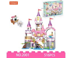 COGO Fairytale Dream Kasteel – Prins & Prinses Bouwset – Model 2001