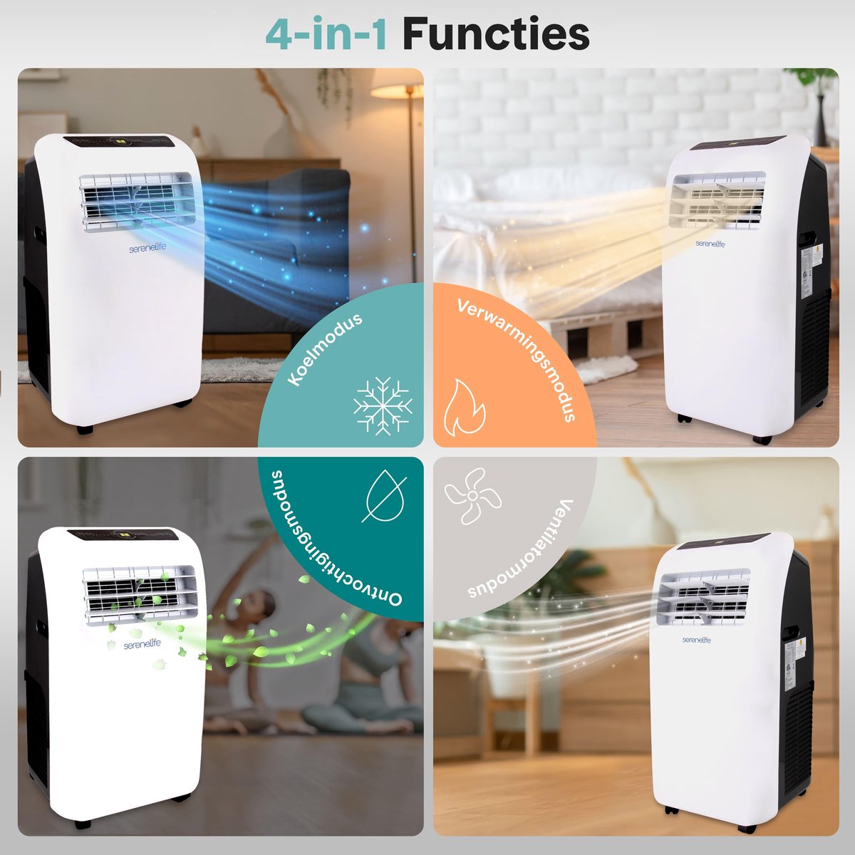 Afbeelding 2 van Airconditioner - Mobiele Airco - Draagbare Airconditioner -