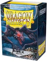Dragon Sleeves Matte - 100 stuks - Zwart