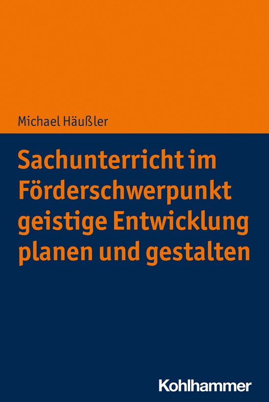 Sachunterricht im Förderschwerpunkt geistige Entwicklung pl ... - cover