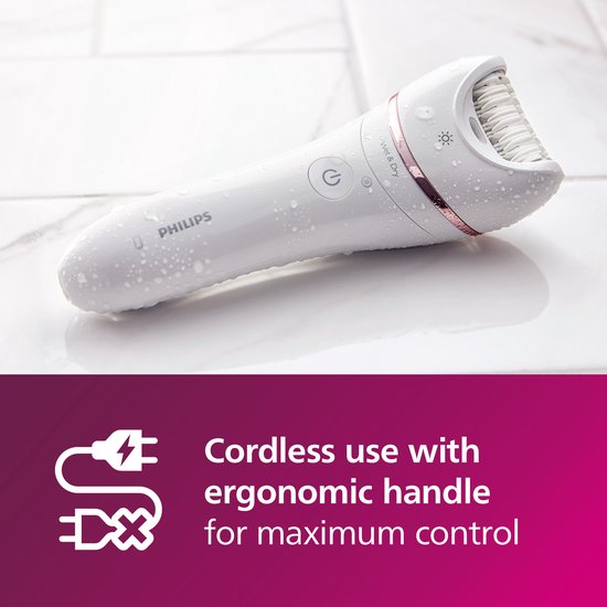 Philips Series 8000 BRE740/10 - Wet & Dry - Epileerapparaat