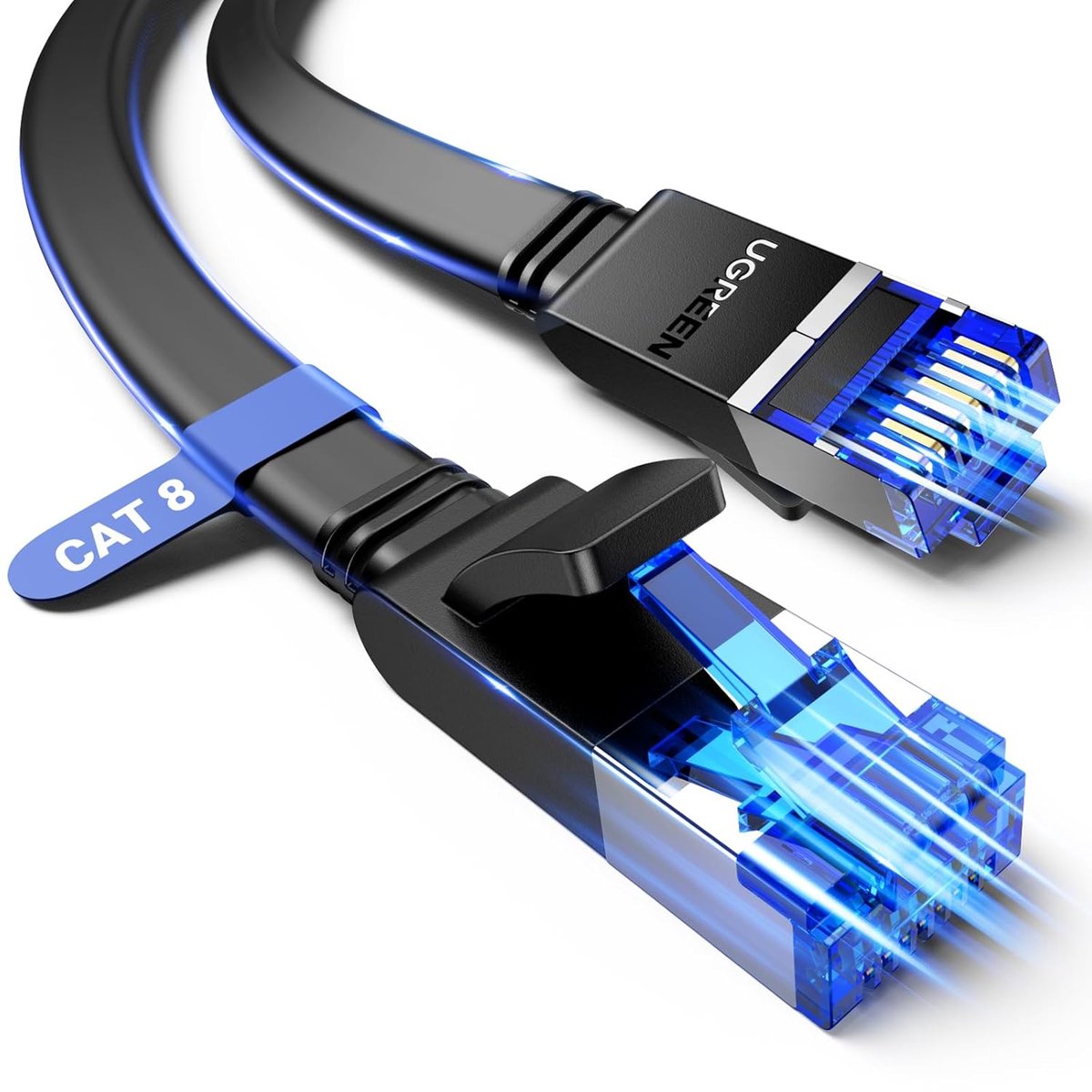 Cat 8 Ethernetkabel 40Gbps 2000MHz - Supersnelle Netwerkkabel voor Gaming en Streaming
