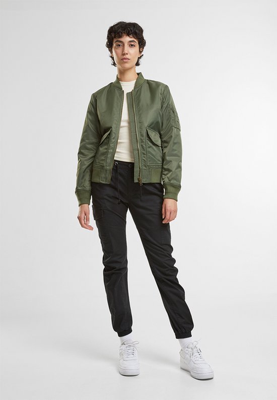 Veste mi-saison Brandit Sherpa pour femme - Olive - L