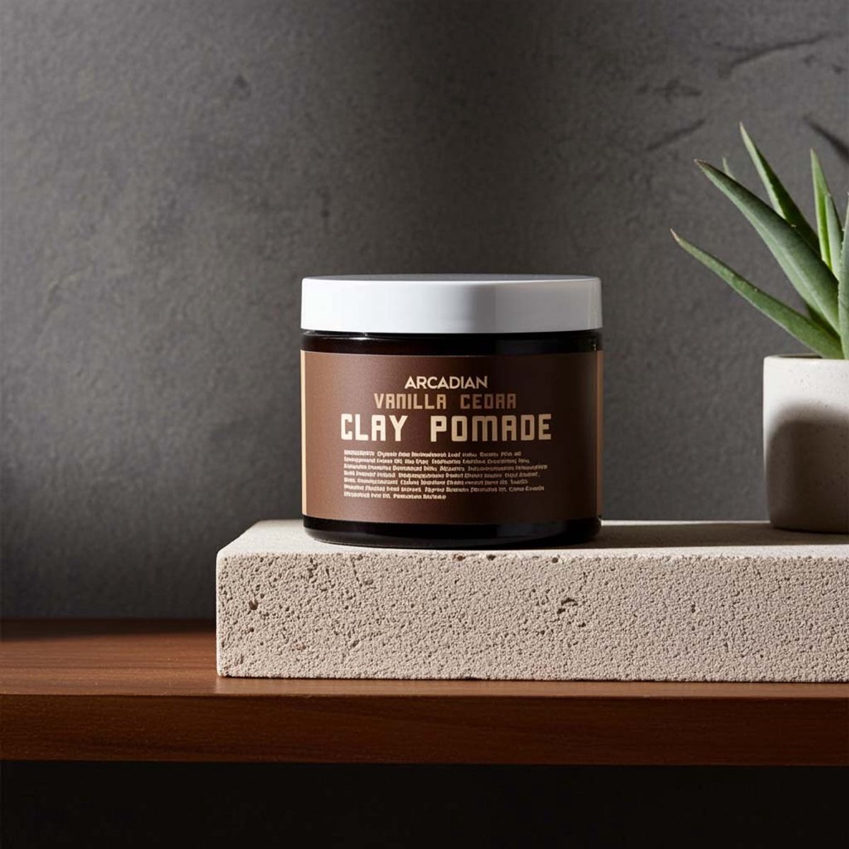 Arcadian Vanilla Cedar Clay Pomade 115 gr. | Hair Clay