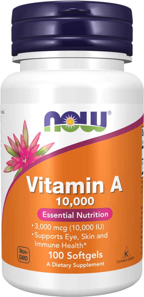Vitamine A 10000IU 100softgels