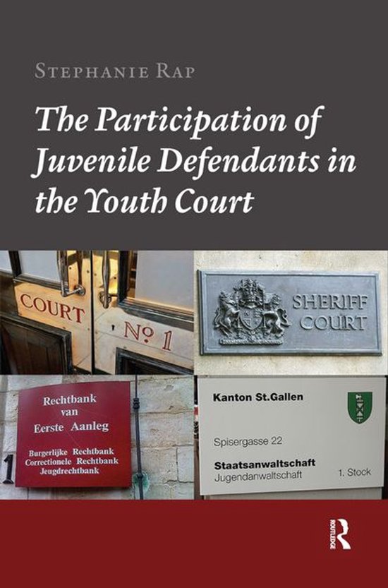 The Participation of Juvenile Defendants in the Youth Court - cover