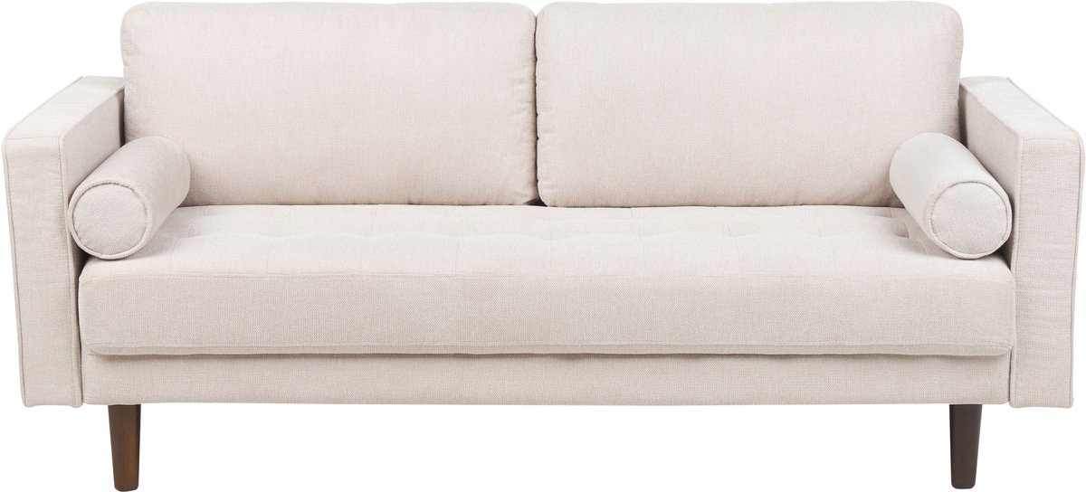 NURMO - Driezitsbank - Lichtbeige - Polyester