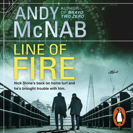 Nick Stone19- Line of Fire - cover