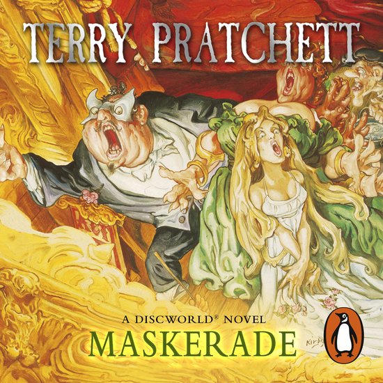 Discworld Novels- Maskerade - cover