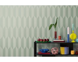 CosmoLiving by Cosmopolitan, behang mintgroen 790864