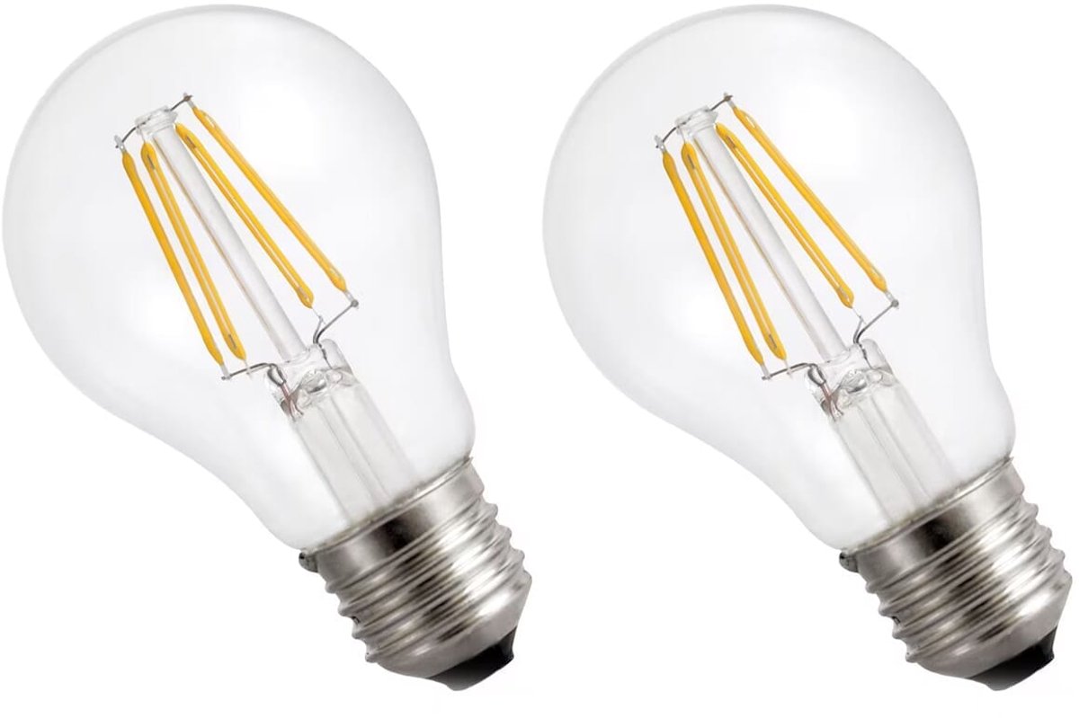 Spectrum LED Lamp E27 8.8W 230V - 1450 Lumen - 4000K Neutraal wit - Natuurlijk licht - Energiezuinig - 2 stuks