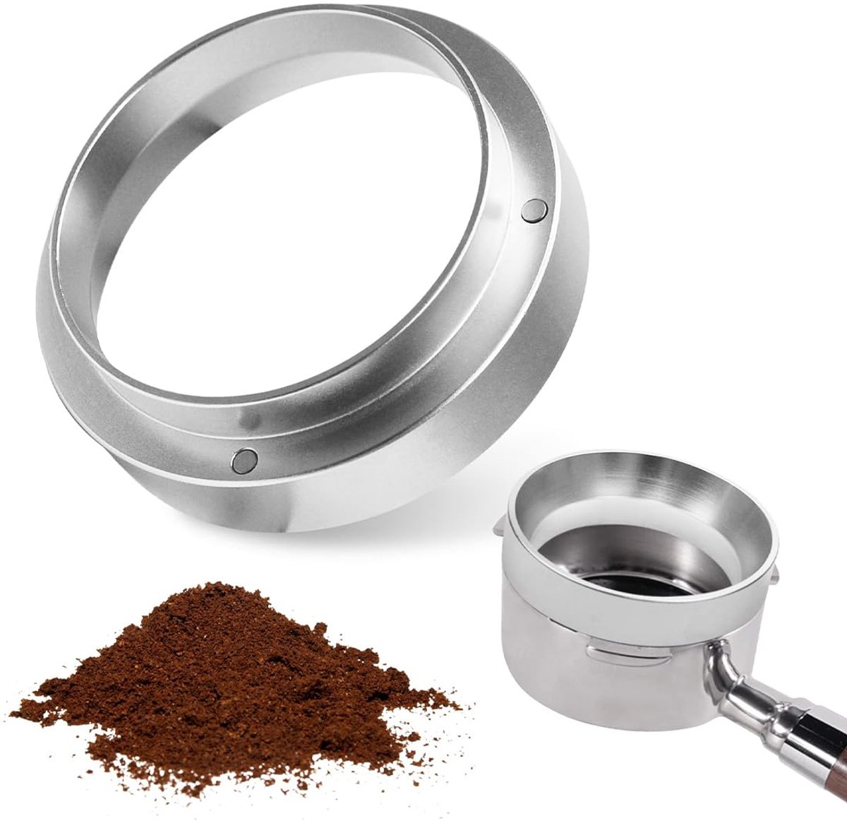 Koffiedisper, Model 51mm - Magnetisch, Inclusief Zeefhouder, Gemakkelijk schoon te maken
