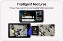 Intelligente functies: Object gum op tablet, bewerken van foto's van fietsers.