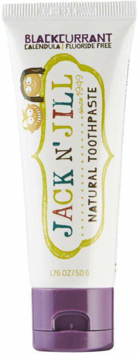 Jack n Jill Tandpasta Zwarte Bes - 3 x 50 gr - Voordeelverpakking