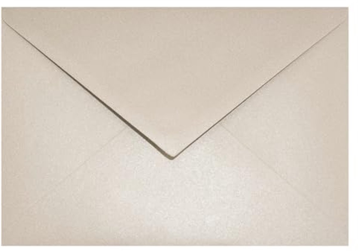 Pearl Sand Envelopes C6 114x162mm Metallic Effect for Invitations