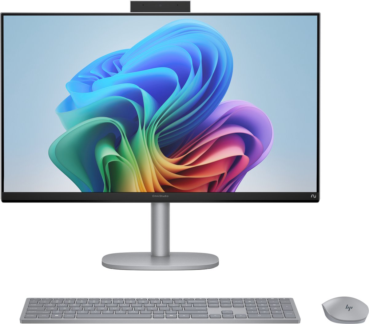 HP OmniStudio X AI All in One PC - NGAI 27-cs1750nd - Intel Core Ultra 5 - Full HD - 16 GB DDR5 RAM - 1 TB SSD - 27 Inch - Windows 11 Home