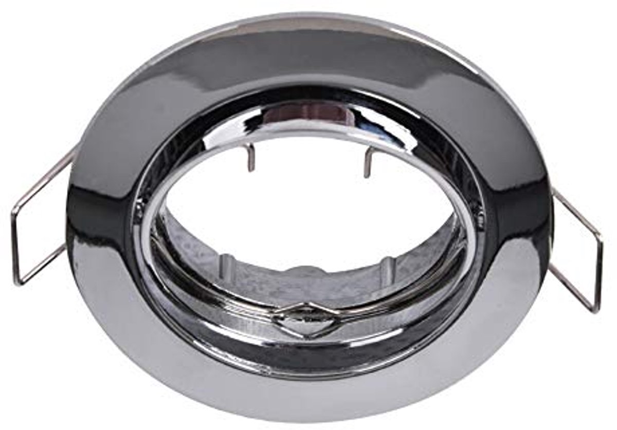 10x Inbouwspots Aluminium met GU10 Fitting - Kantelfunctie en Perfect voor Elke Ruimte