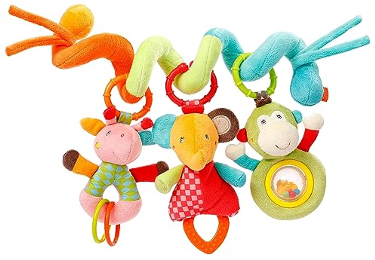 Image of Activiteitenring voor baby's en peuters - Motorisch activiteitenspeeltje voor bed, box, kinderwagen en autostoeltje