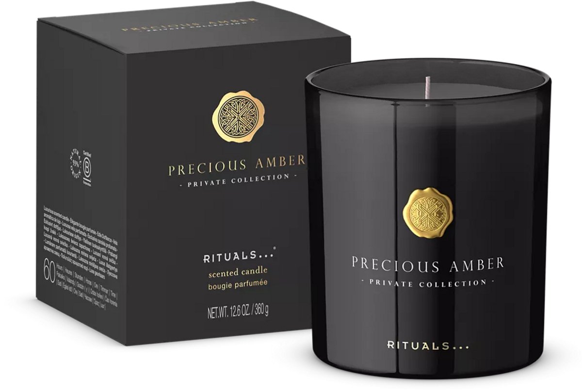 Rituals Amber - Kaars 360 gram - Candle 360 gram Naturel