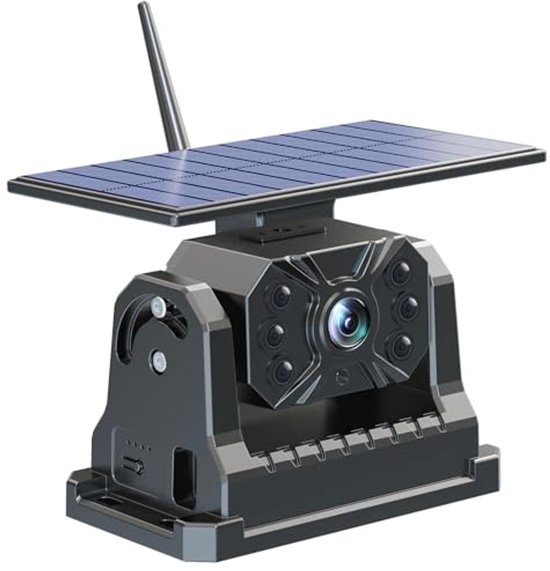 Draadloze Achteruitrijcamera met 10000 mAh Batterij en Magnetische Bevestiging voor Camper en Vrachtwagen