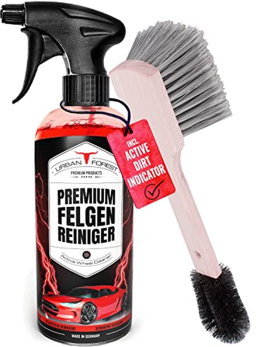 Premium Velgenreiniger met Professionele Borstel voor Effectieve Velgenverzorging