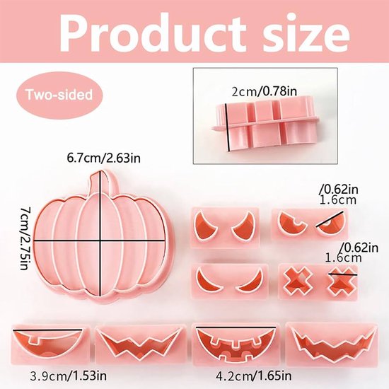 Decora Cod. 0255072 Kit 2 Emporte-pièces En Plastique Cactus 9 X H 2,2