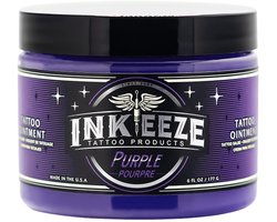 INK-EEZE Purple Glide Tattoo Zalf - Tattoo ointment - Purple Tattoo creme - Paarse tattoo zalf - Tattoo nazorg - 150g